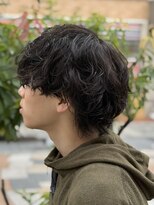 バース 梅田中崎町店(BIRTH)&nbsp;シャドウパーマ　センターパート