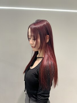 ジェム(GEM) 【hinana】艶々ワインレッド