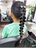子供ヘアアレンジ