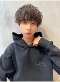 横浜★マッシュのメンズパーマスパイラルパーマ