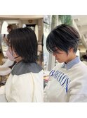 ハンサムショート　大人ショート　刈り上げショート　ボブ