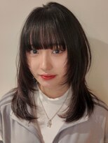 ノイカーム(noi Calm) 顔周りレイヤーカットブリーチダブルカラーショートカット