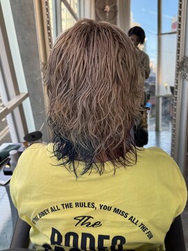 アトモスサニーテラス(Atmos sunny terrace) ブリーチパーマオリジナルスタイル