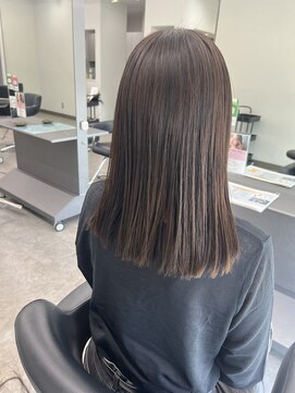 ガルボヘアー 桟橋店(garbo hair) 艶髪　トリートメント　暗めカラー　透明感カラー