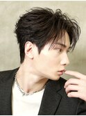 韓国毛流れセンターパート