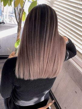 シェルヴ(XELVE) 他店では真似出来ない本物志向の艶バレイヤージュ