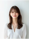 ワンカールロング/ロングヘア/髪型/イメチェン