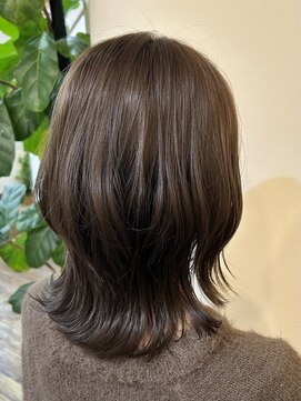 ル コワン ククー(Le coin coucou) オリーブベージュ×レイヤー