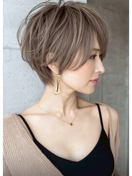 ハーツ(Heart's) 白髪ぼかし大人ショート40代50代60代