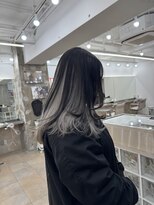 ディジョン 自由ヶ丘(Dijon) 韓国顔まわりレイヤーカットグレージュオリーブベージュブラウン