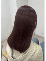 ヴィヒタ 川越 本川越(VIHTA.)&nbsp;ブリーチダブルカラーボルドーレッドカラー川越本川越