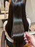 【潤い艶髪へ♪】カット+縮毛矯正+リンケージトリートメント￥19490
