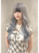 グロウ 渋谷(grow) シルバー×ペールブルーデザイン【かわい】