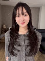 エトワ 中央店(etoi)&nbsp;大分韓国かき上げレイヤーカット大人レイヤー顔まわりレイヤー