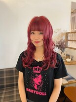 ヘアー ミュゼ 大西店(HAIR Musee) ♪チェリーピンク/レイヤーカット♪