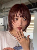 トゥナ 六角(Tuna)&nbsp;暖色レイヤーボブ