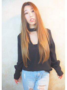 ファルベ(hair&make farbe) ハイトーンスーパーロング