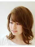 ふんわりミディアムレイヤー
