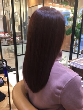 ロンド ブランシュ 錦糸町北口(Lond blanche) ラベンダーブルー☆艶ツヤロングスタイル【担当シバタ】