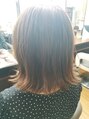 ムーア(MUA) 長め外ハネスタイル☆