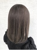【GRAN HAIR 神居店】#うるつやストレート#ロブ#アッシュ