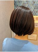 ふんわり大人可愛いグレージュ☆白髪ぼかしスタイル