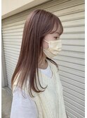 ピンクベージュ