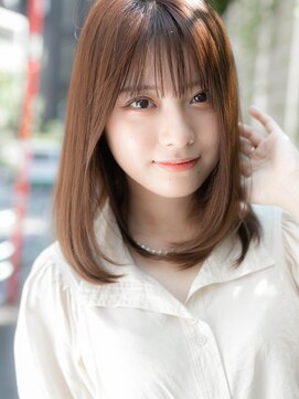 ローマ ギンザ(ROMA Ginza) 【ROMA銀座】大人可愛い/うるツヤストレート/小顔ロブヘア
