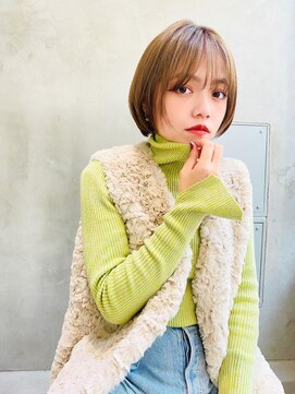 テイラー(Taylor) 【Taylor】大宮☆キャラメルベージュ×小顔ショート