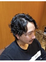 ヘアモード キクチ 銀座店&nbsp;銀座イケオジパーマスタイル