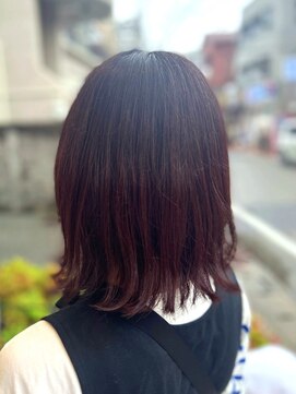 テトテ 門戸厄神店(tetote) 【tetote村山サロンスタイル】外ハネミディ