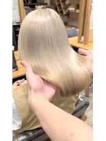 アンアミ シブヤ(Un ami shibuya) ブロンドベージュ/髪質改善トリートメント