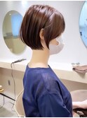 大人可愛いショートヘア