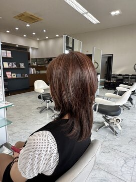 ラシックヘア 加古川店(LASSIC HAIR) 大人ハイライト ラベンダーピンク
