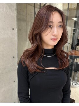 サイン 渋谷(SIGN) レイヤーカットイヤリングカラーインナーカラーケアブリーチ