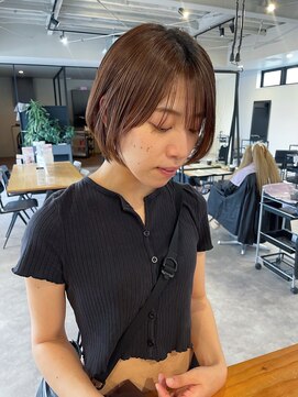 ナンバー(number+) 20代30代大人可愛いショートボブ