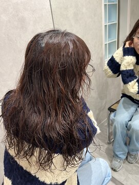ハイプ(HYPE) 【藤沢/辻堂】ニュアンスパーマ/ロングパーマ/黒髪/外国人風