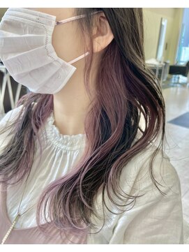 ジェイズヴィズグラム(J's.viz.glam) インナーカラー×グレーラベンダー