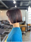 20代30代40代◎イメチェン似合わせカットフルバングミニボブ