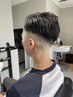 【barber style】メンズフェードカット　