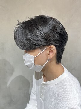 ニコ トウキョウ ヨコハマ(nico) メンズカット/センターパート/ニュアンスパーマ