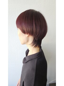 ミルク 希望ヶ丘(milk) マッシュウルフ/赤系カラー