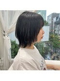 ボブから軽めボブにしたい方☆ウルフボブ