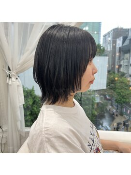 エレノア 渋谷公園通り店(Eleanor) ボブから軽めボブにしたい方☆ウルフボブ