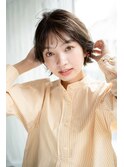 ラフなハネ感が可愛い♪アクティブ外ハネボブ・・・HINATA
