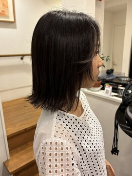 アライフ 顔周りレイヤーボブ