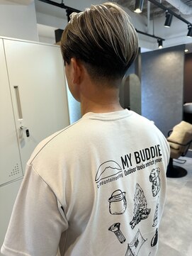 コス(KOS) 【KOS 立川】大人ツーブロック×デザインカラー