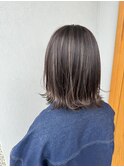 切りっぱなしボブ