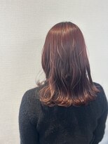 ライフメイクシベル 東林間(Life make siblles)&nbsp;外はねピンクブラウン