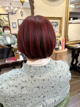 ベレッタ 枚方店(veretta.) ハイライトカラー 担当:ばば